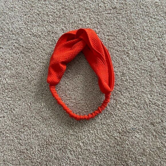 Red Boho Headband  - Picture 1 of 2
